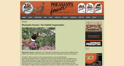 Desktop Screenshot of pheasantsforevermuskegon.com